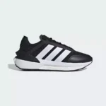 ⁦Adidas Avryn Shoes Black & White⁩ - الصورة ⁦5⁩